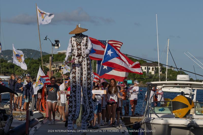 International Optimist Regatta 2024 photo copyright Matias Capizzano taken at St. Thomas Yacht Club and featuring the Optimist class