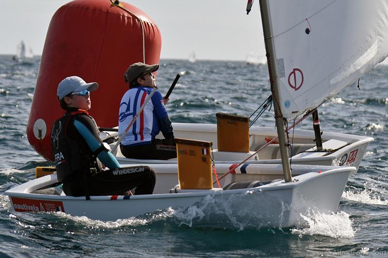 35th Palamós Optimist Trophy Day 1 - photo © Alfred Farré