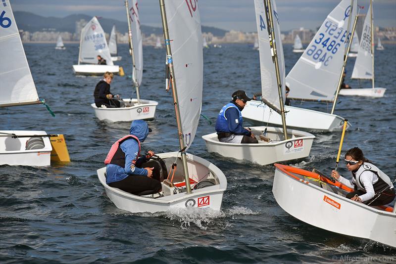 35th Palamós Optimist Trophy Day 2 - photo © Alfred Farré