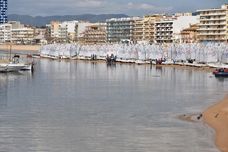 35th Palamós Optimist Trophy Day 2 - photo © Alfred Farré