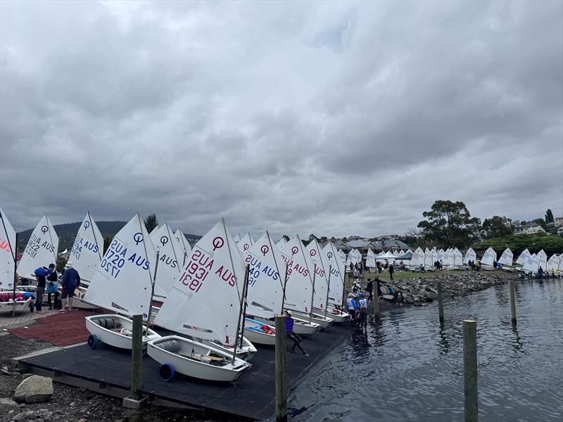 Optimists have access to a new Royal Yacht Club of Tasmania Off the Beach launching ramp which was funded by the Tasmanian Government and only recently opened - 2026 Musto Australian Optimist Dinghy Championship - photo © Jane Austin