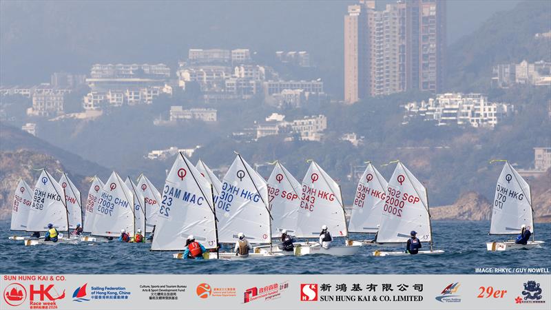 Sun Hung Kai & Co Kong Kong Raceweek 2026. Optimists and Residences - photo © RHKYC / Guy Nowell
