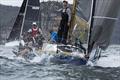 Let's Get It On in the thick of the action - Pantaenius Pittwater Regatta © Andrea Francolini