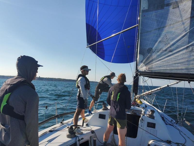 Joseph Zaladonis (left) photo copyright U.S. Naval Academy taken at New York Yacht Club and featuring the ORC class