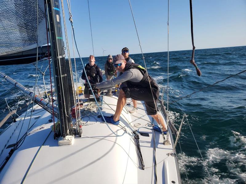 The Offshore Sailing Team on Zephyr photo copyright U.S. Naval Academy taken at New York Yacht Club and featuring the ORC class