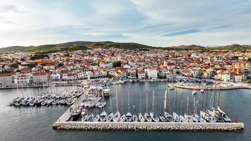 Vodice harbour is packed with sailors, ready to take on the open sea - photo © Hrvoje Duvancic / regate.com.hr