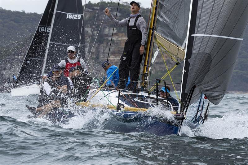 Let's Get It On in the thick of the action - Pantaenius Pittwater Regatta - photo © Andrea Francolini