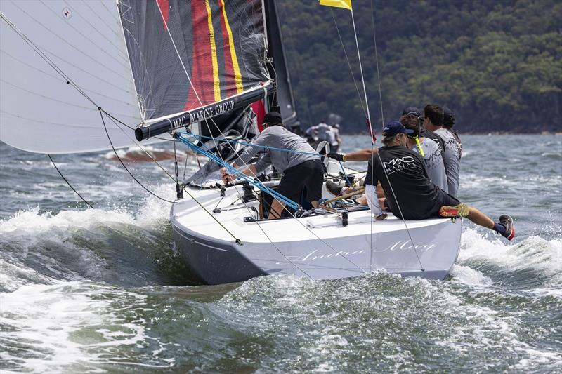 Anitra May goes surfing - Pantaenius Pittwater Regatta - photo © Andrea Francolini