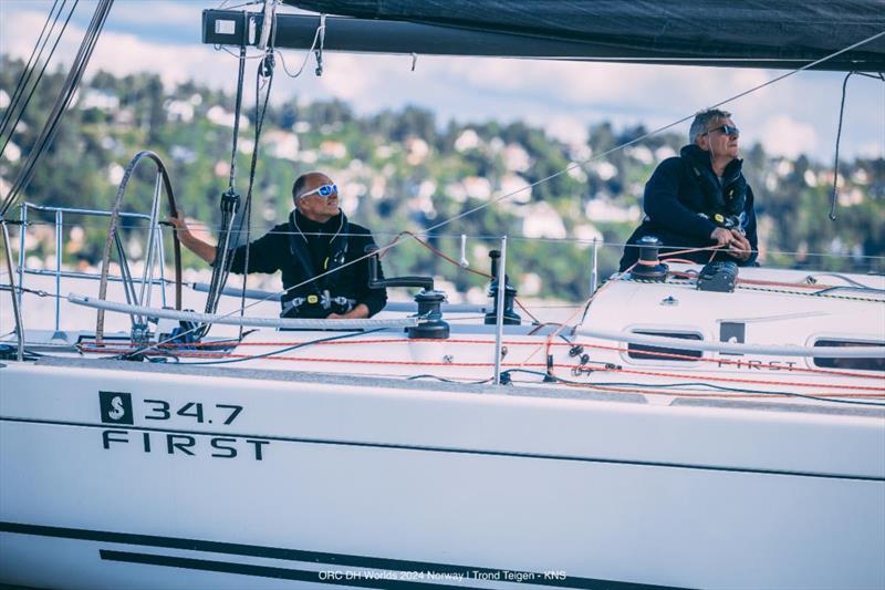 Lethe (NOR) - Knudsen brothers Oyvind and Martin, 2023 European Class C Champions and 2024 Worlds bronze medalists - photo © Trond Teigen - KNS