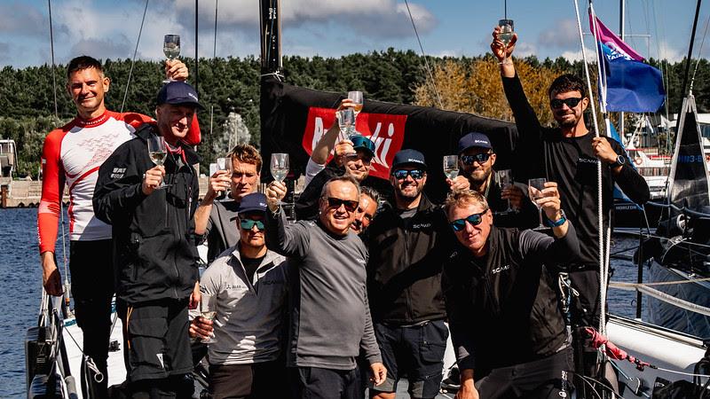 The Scamp 3 team celebrates their first series win - 2025 Garmin ORC World Championship - photo © Diana Zbranciecki / Kalev Yacht Club
