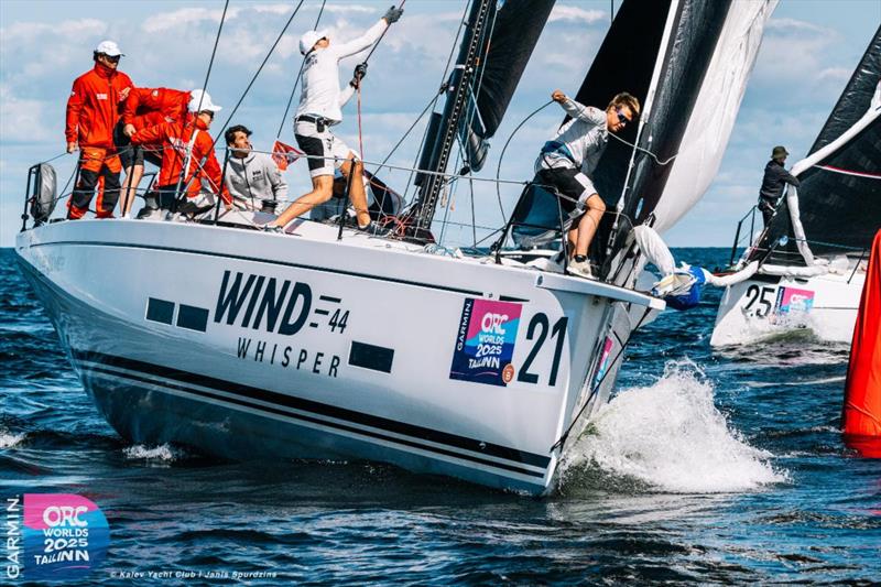 Marcin Sutkowski's WINDWHISPER 44 (Grand Soleil 44P, POL) - 2025 Garmin ORC World Championship - photo © Janis Spurdzins / Kalev Yacht Club