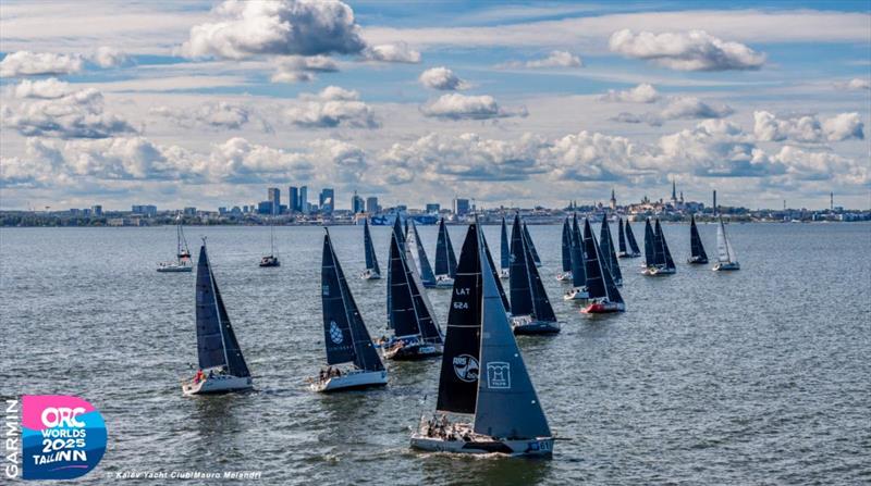 Inshore Races powered by Amserv Toyota - Class C start on Tallinn Bay - 2025 Garmin ORC World Championship - photo © Mauro Melandri ZGN / Kalev Yacht Club