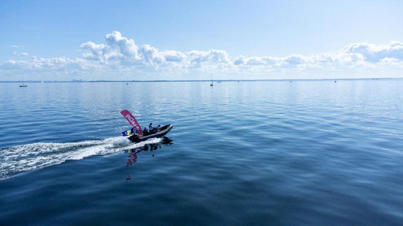 Refreshment delivery from A. Le Coq - 2025 Garmin ORC World Championship - photo © Ben Behrendt / Liquid Words - Marine Communications