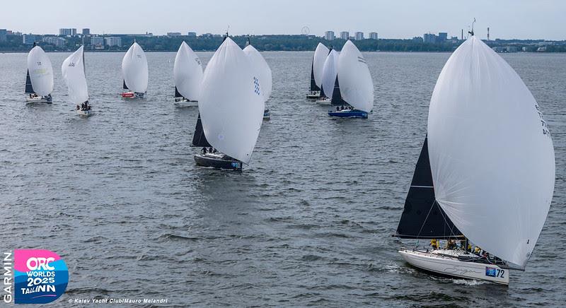 SUGAR enjoying the early lead in Class C - 2025 Garmin ORC World Championship - photo © Mauro Melandri | Kalev Yacht Club