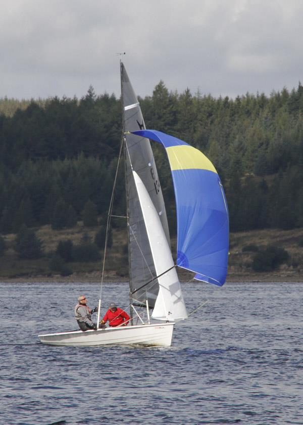 Ospreys at Kielder Water photo copyright Angela Mamwell taken at Kielder Water Sailing Club and featuring the Osprey class