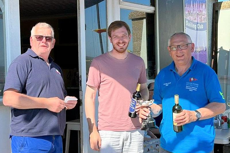 Roger and Jamie Blake win the Great Yarmouth & Gorleston SC 75th Anniversary Beach Regatta photo copyright GYGSC taken at Great Yarmouth & Gorleston Sailing Club and featuring the Osprey class