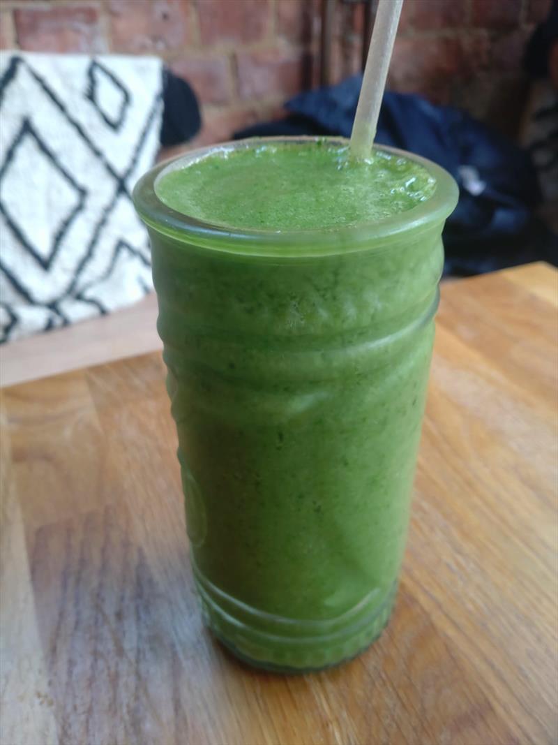 A green 'supa' food smoothie photo copyright Osprey class taken at Poole Yacht Club and featuring the Osprey class