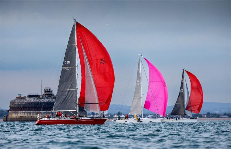 Oyster 48 Scarlet Oyster - RORC Lewmar Cherbourg Race 2024 photo copyright Paul Wyeth / RORC taken at Royal Ocean Racing Club and featuring the Oyster class