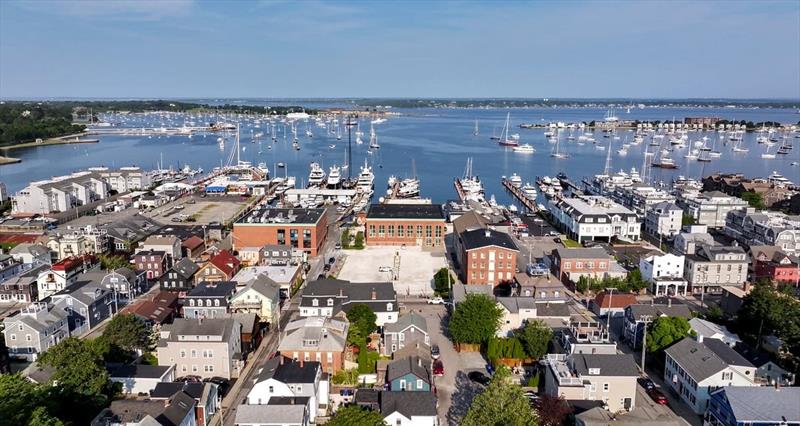 Casey's Marina, Newport, Rhode Island photo copyright Palm Beach Motor Yachts taken at  and featuring the  class