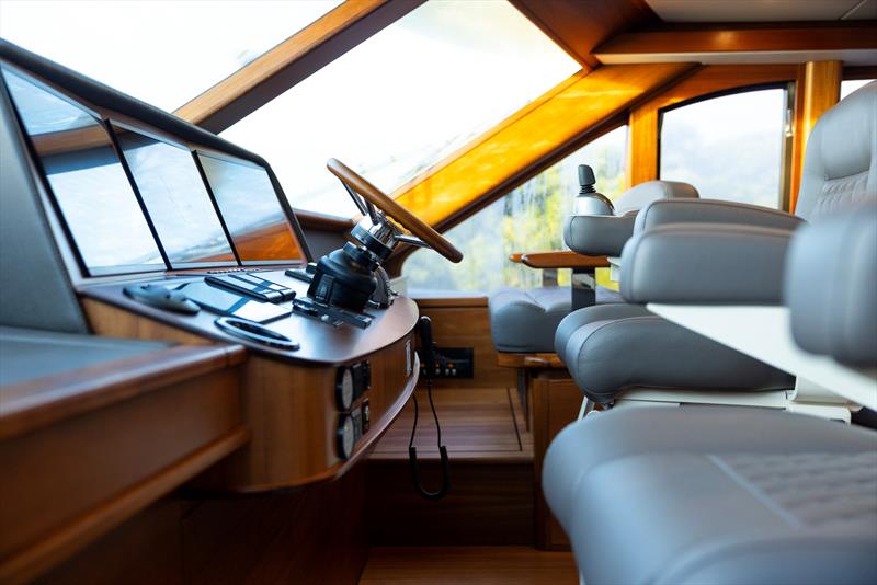 Palm Beach 85 - Helm - photo © Palm Beach Motor Yachts