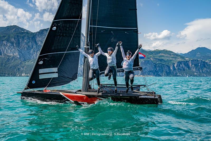 Jajo Dutchsail Woman – winners of the EUROSAF 69F Youth Europeans - photo © Zerogradinord / Stefano Bacchiani