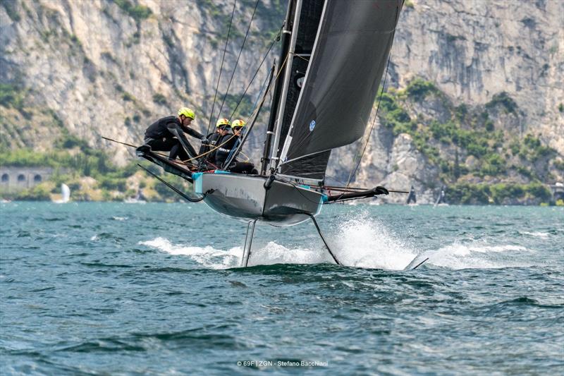 69F Cup Act 2 in Torbole photo copyright Stefano Bacchiani / ZGN / 69F taken at Circolo Vela Torbole and featuring the Persico 69F class