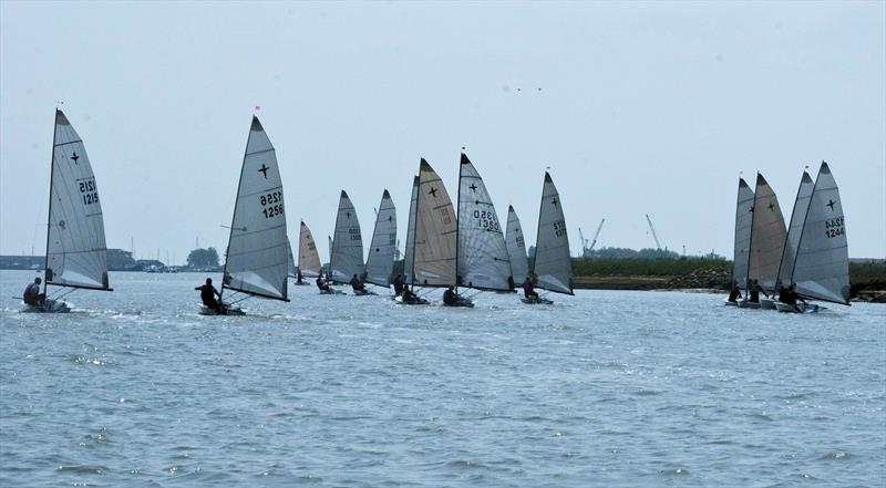 Phantom Eastern Circuit Open at Creeksea photo copyright Alan Shrimplin taken at Creeksea Sailing Club and featuring the Phantom class