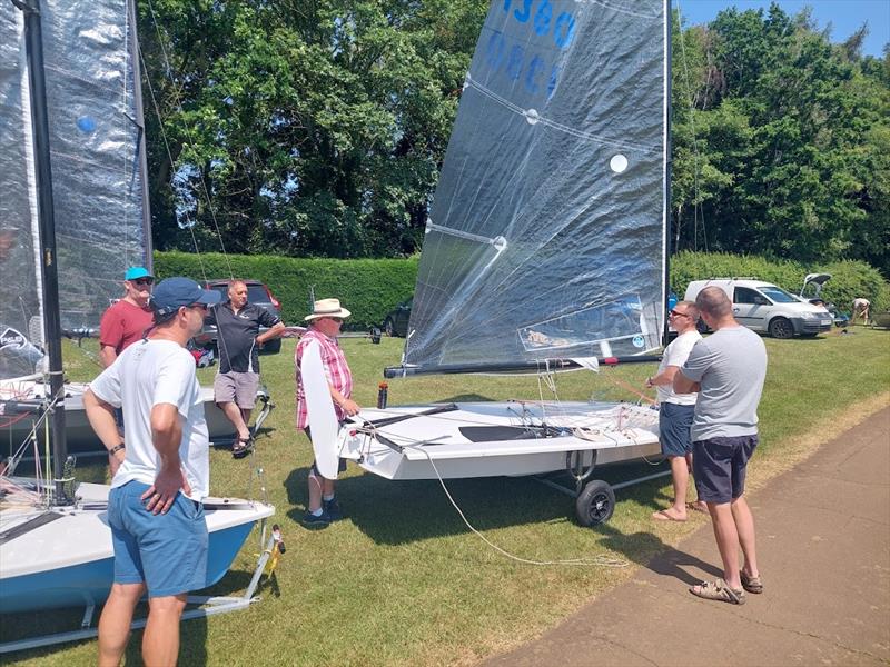 Phantom Training Day photo copyright Mark Spruce taken at Northampton Sailing Club and featuring the Phantom class