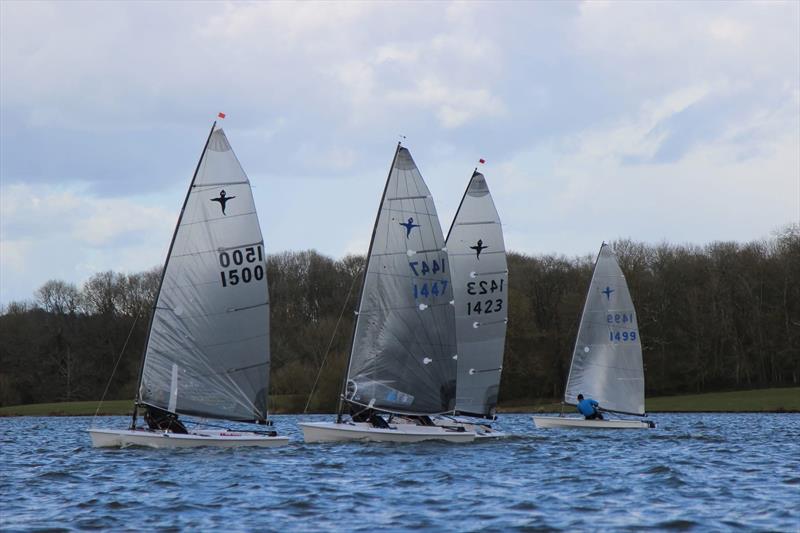 Top 4 during the HD Sails Phantom South-East Series at Bough Beech - photo © Sarah Seddon