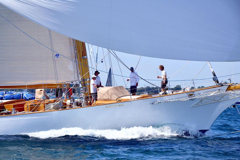 Racecourse action at the start of the 2019 Bayview Mackinac Race - photo © Images courtesy of Martin Chumiecki/Element Photography