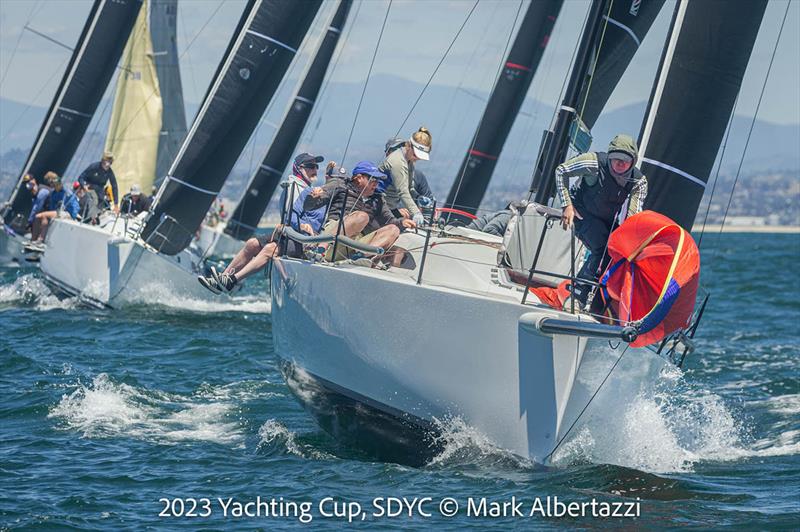 2023 Yachting Cup Day 1 photo copyright Mark Albertazzi taken at San Diego Yacht Club and featuring the PHRF class