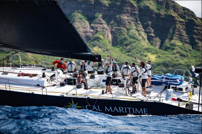 Cal Maritime sponsors Transpac photo copyright Walter Cooper taken at Transpacific Yacht Club and featuring the PHRF class