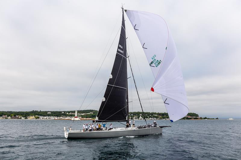 'Maverick' win Royono Trophy and set a race record - 115th Chicago Yacht Club Race to Mackinac presented by Wintrust photo copyright Scott Castelein taken at Chicago Yacht Club and featuring the PHRF class