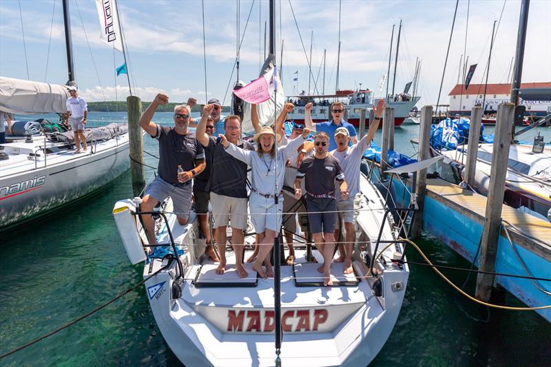 'Madcap' win the Arthur B. Hanson rescue medal - 115th Chicago Yacht Club Race to Mackinac presented by Wintrust photo copyright Scott Castelein taken at Chicago Yacht Club and featuring the PHRF class