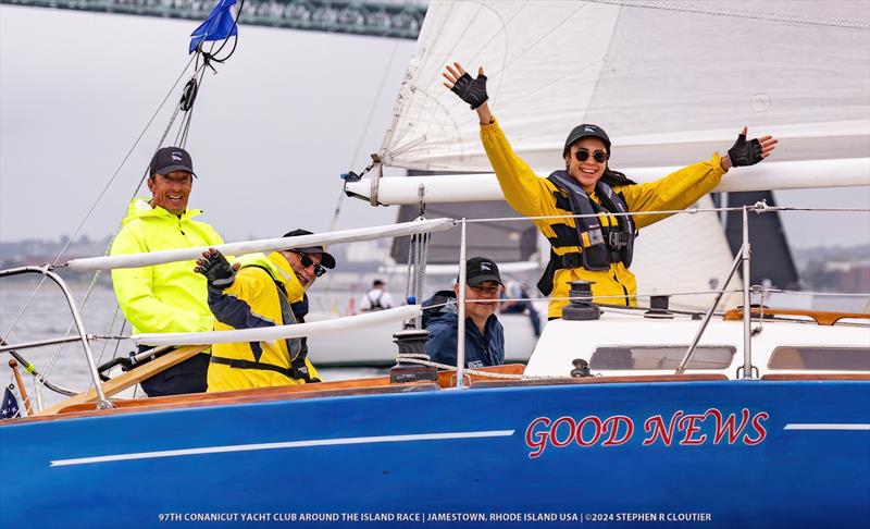 2024 97th Around the Island Race photo copyright Steve Cloutier taken at Conanicut Yacht Club and featuring the PHRF class