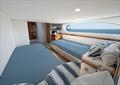 The two guest staterooms are amidships, each benefiting from large hull windows with opening portholes - Riviera 465 SUV