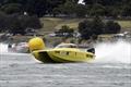 Karl Wall and Mike Ratcliffe on The Sting drive the boat like they stole it - 2023 Offshore Superboat Championship