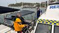 Port Stephens crew member with rescued sailor