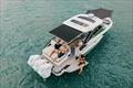SLX 360 Outboard aerial view with sunshades
