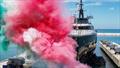 ISA Gran Turismo 67M M/Y Sea Raider X launch ceremony