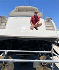 Captain Osvaldo Cioppi and Pershing 72 Silver Pearl