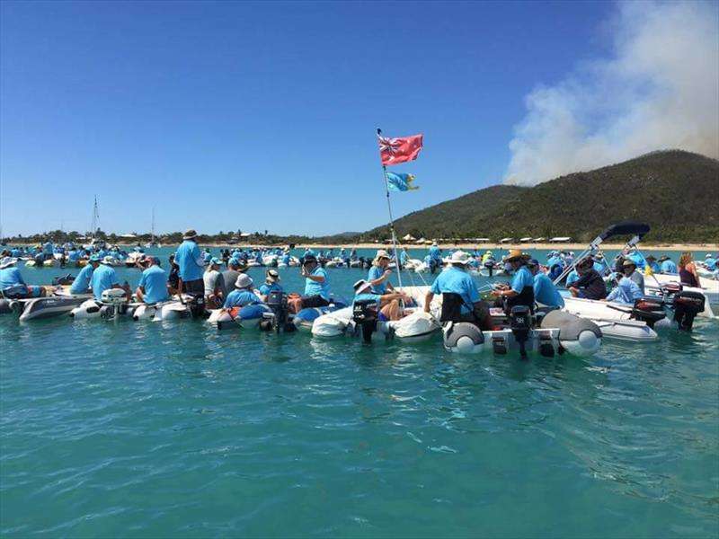 Shag Islet Cruising Yacht Club annual rendezvous in Gloucester Passage, Whitsundays, Queensland - photo © SICYC