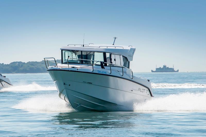 Selene the coffee boat, will be anchored in Osbourne Bay, 27 Sept, serving coffee for Macmillan Cancer Support - photo © Ballistic RIBS