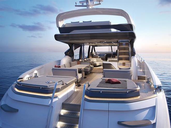 Princess S78 Cockpit - photo © Princess Yachts