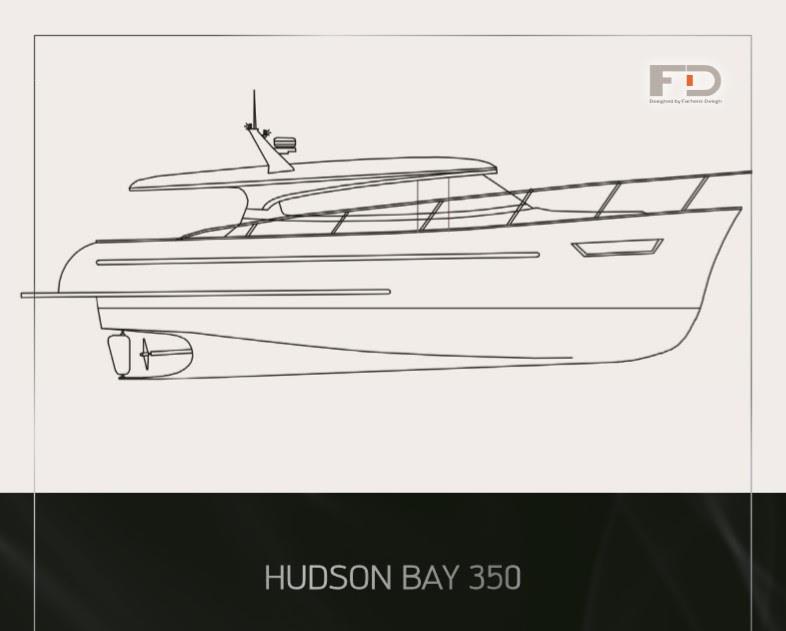 Hudson Bay 350 photo copyright Clipper Motor Yachts taken at  and featuring the Power boat class