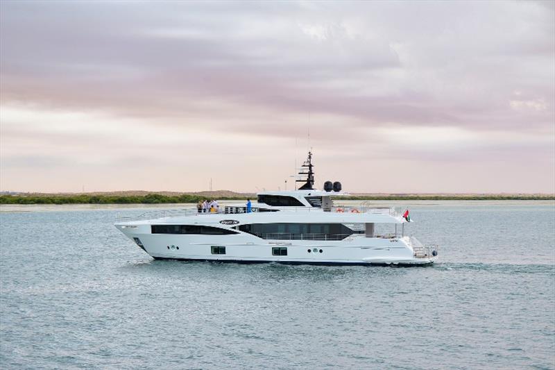 Majesty 100 MY Oneworld photo copyright Gulf Craft taken at  and featuring the Power boat class