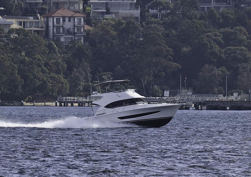Classic stance meets contemporary chic, and it all comes off superbly! Riviera 39 Sport Motor Yacht photo copyright John Curnow taken at  and featuring the Power boat class