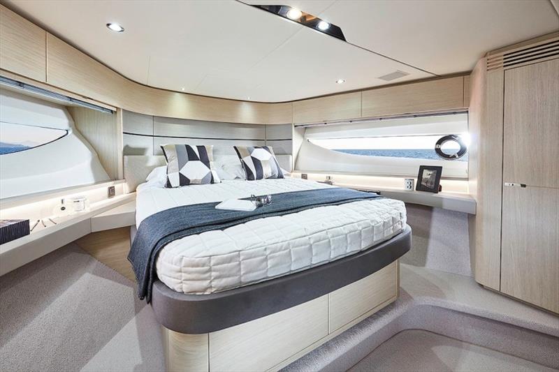 Princess V60 Forward Cabin photo copyright Princess Yachts taken at  and featuring the Power boat class