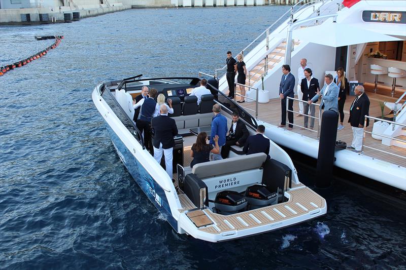 Greenline NEO EDrive at Monaco Yacht Show - photo © Greenline Yachts 