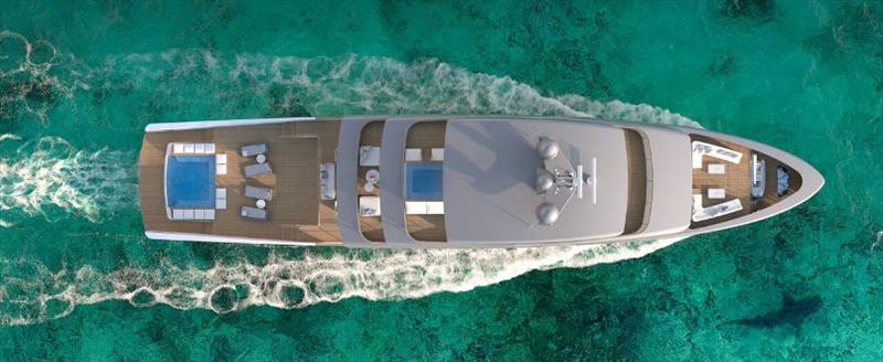 RSY 50m SVY Ceccarelli - photo © Rosetti Superyachts